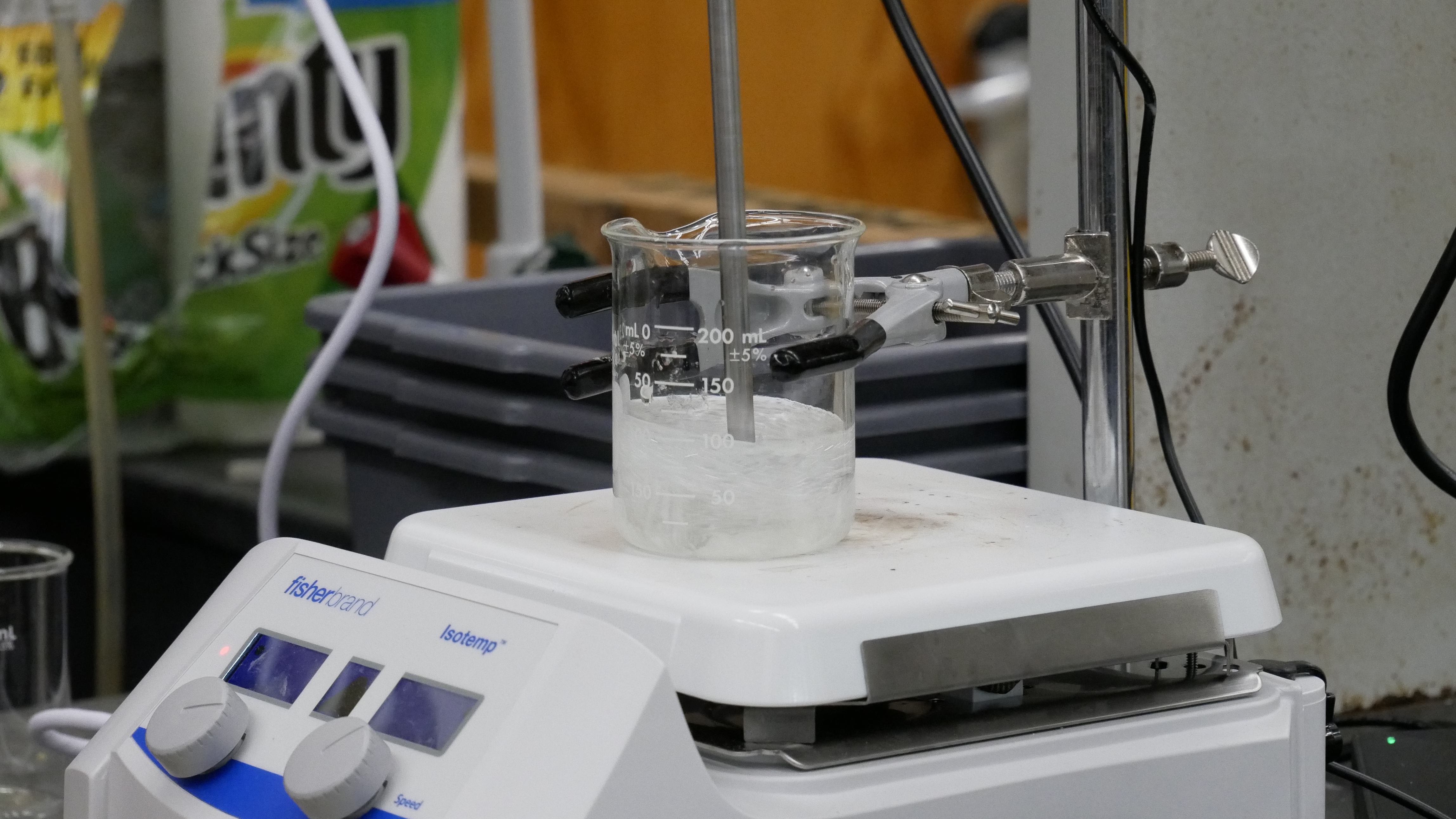 beaker making gel